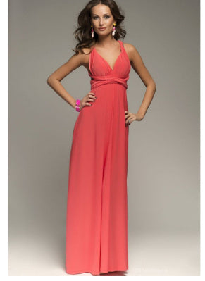 Women's Sexy Long Party Dress Club Floor-Length Summer Backless Bandage Maxi Dress Multiway Bridesmaids Boho Dress Vestidos Women's Garments Apparel / Clothing