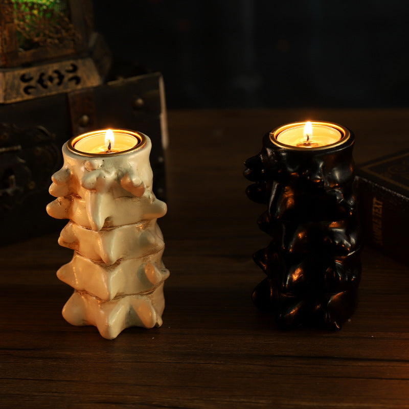 Halloween Heart Candlestick Decoration Horror Decoration Props Home Ornaments