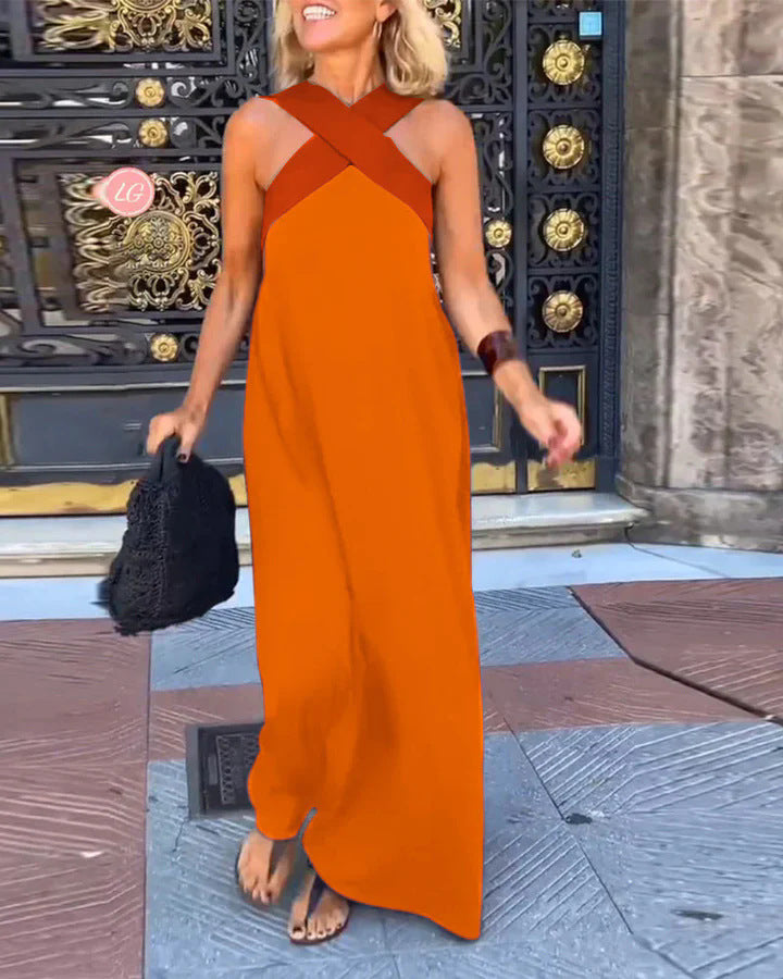 Women's Cross Beauty Back Dress Women's Garments Apparel / Clothing
