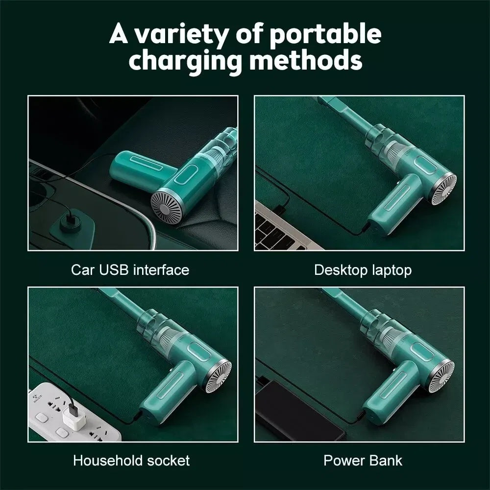 29000PA Cordless Hand Held Vacuum Cleaner Mini Portable Car Auto Home Wireless Home Essentials