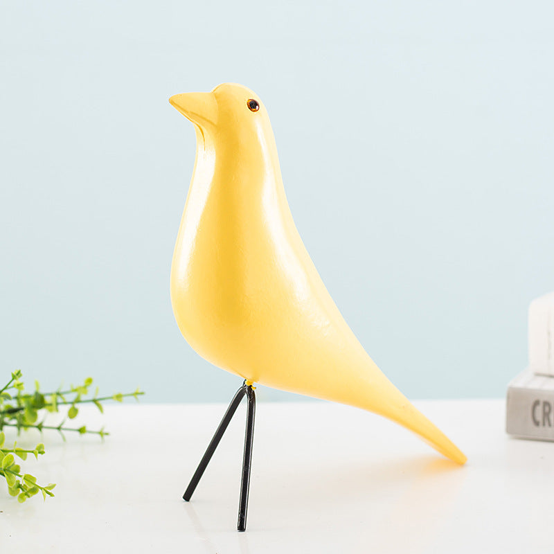 Home Handmade Wooden Bird Ornaments
