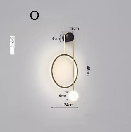 Wall Lamp, Bedside Lamp, Free Wiring Aisle Lamp Lighting Home Essentials