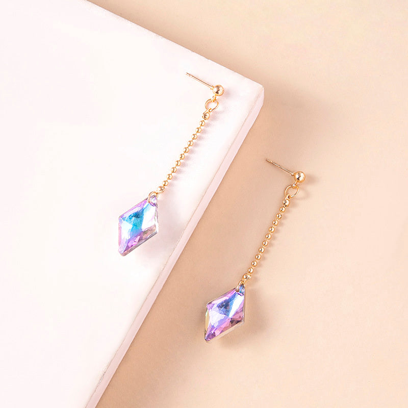 Anime Hunter X Hunter Kurapika Diamond Long Earrings Jewelry/Accessories