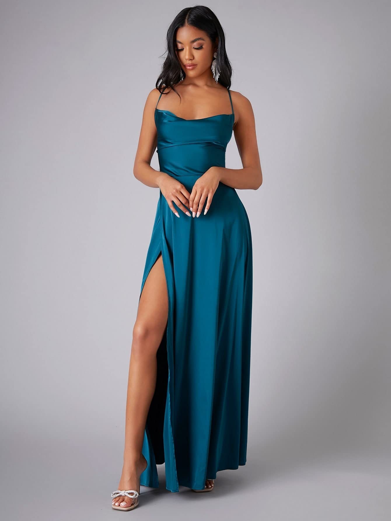 New Sexy Slimming Slim Fit Backless Waist-tight Dress Women's Garments Apparel / Clothing