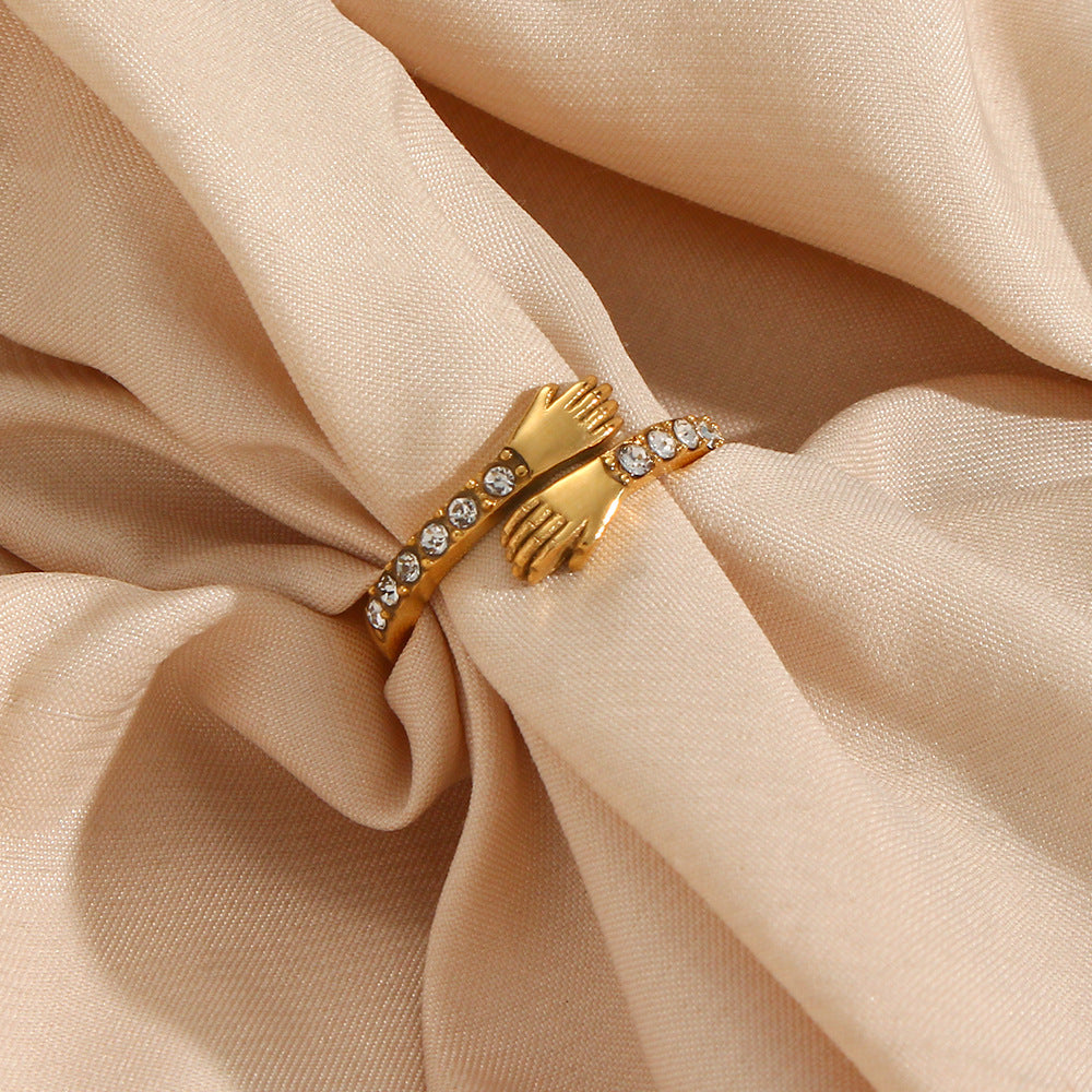Amaryllis Exquisite Gold Ring Jewelry & Accessories