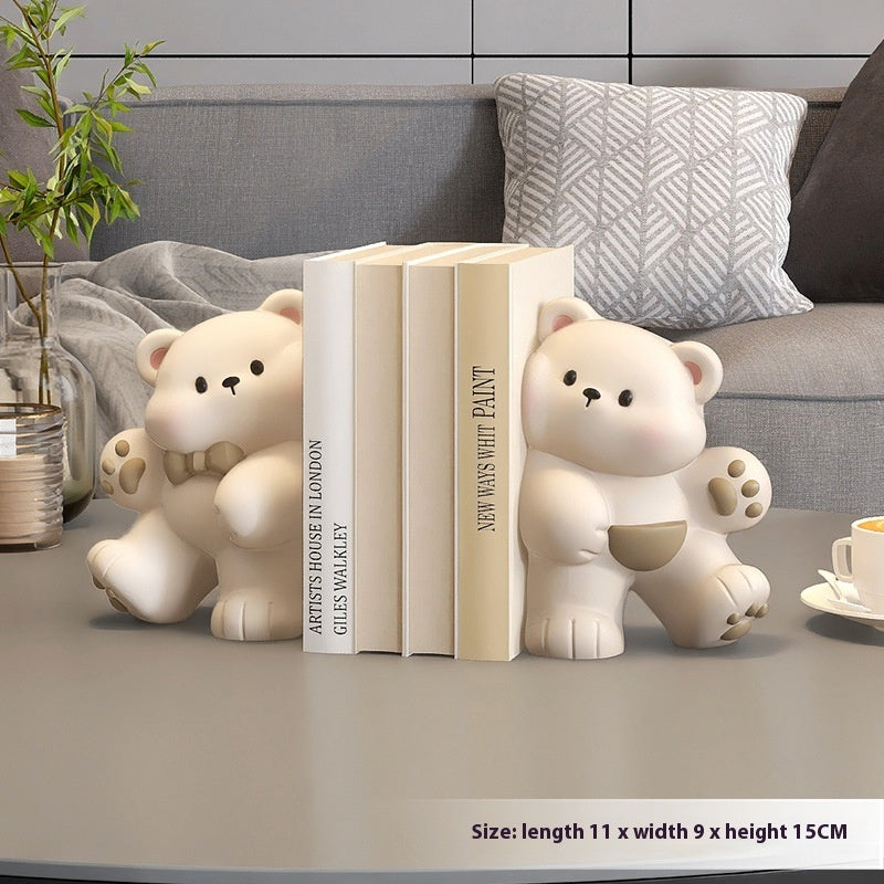Modern Home Creative Cartoon Bookend Home Ornaments