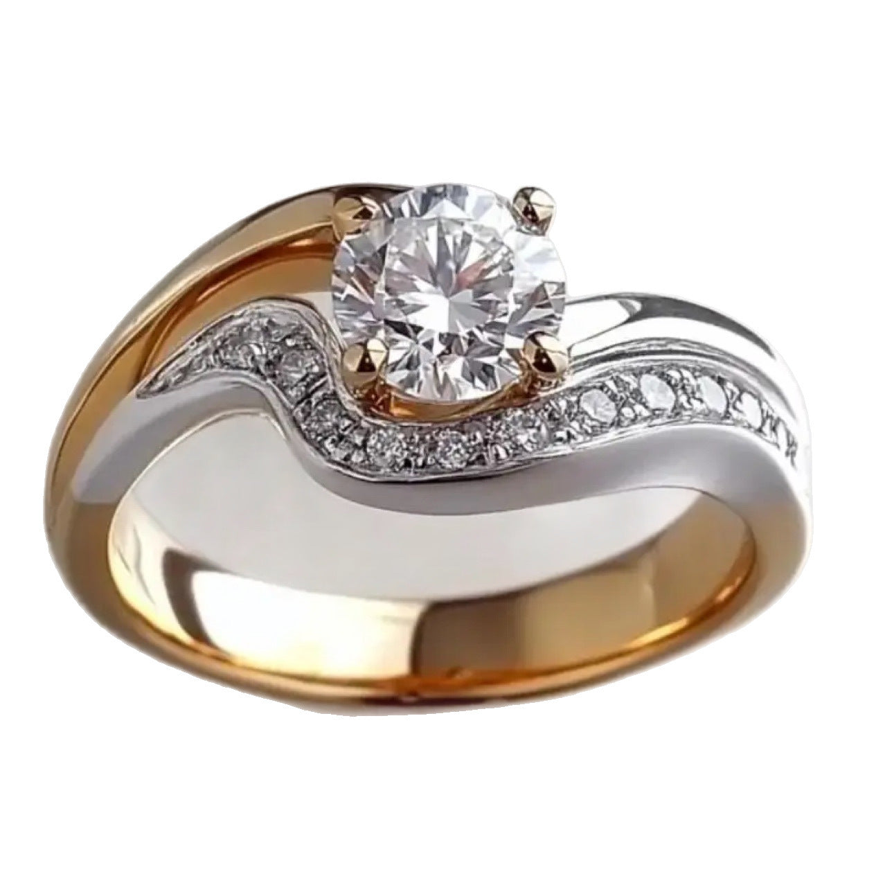 Women's Simple All-match Fashion Moissanite Ring Jewelry & Accessories