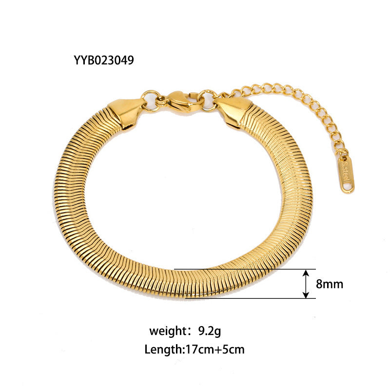 Stainless Steel Ornament Bracelet Female Jewelry/Accessories
