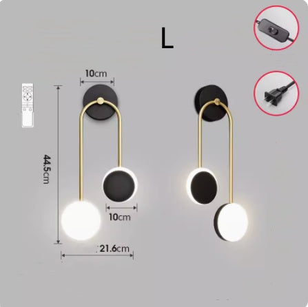 Wall Lamp, Bedside Lamp, Free Wiring Aisle Lamp Lighting Home Essentials