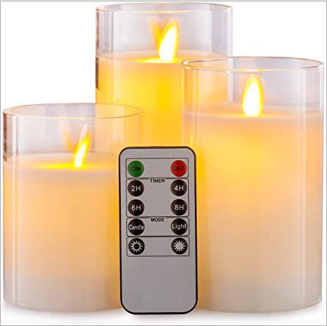 LED Electronic Remote Control Candle Home Ornaments