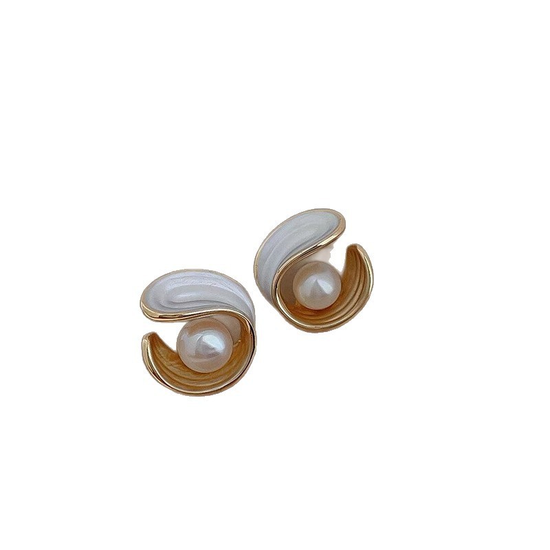Women's Starry Sky Quicksand Design Elegant High-grade Earrings Jewelry/Accessories