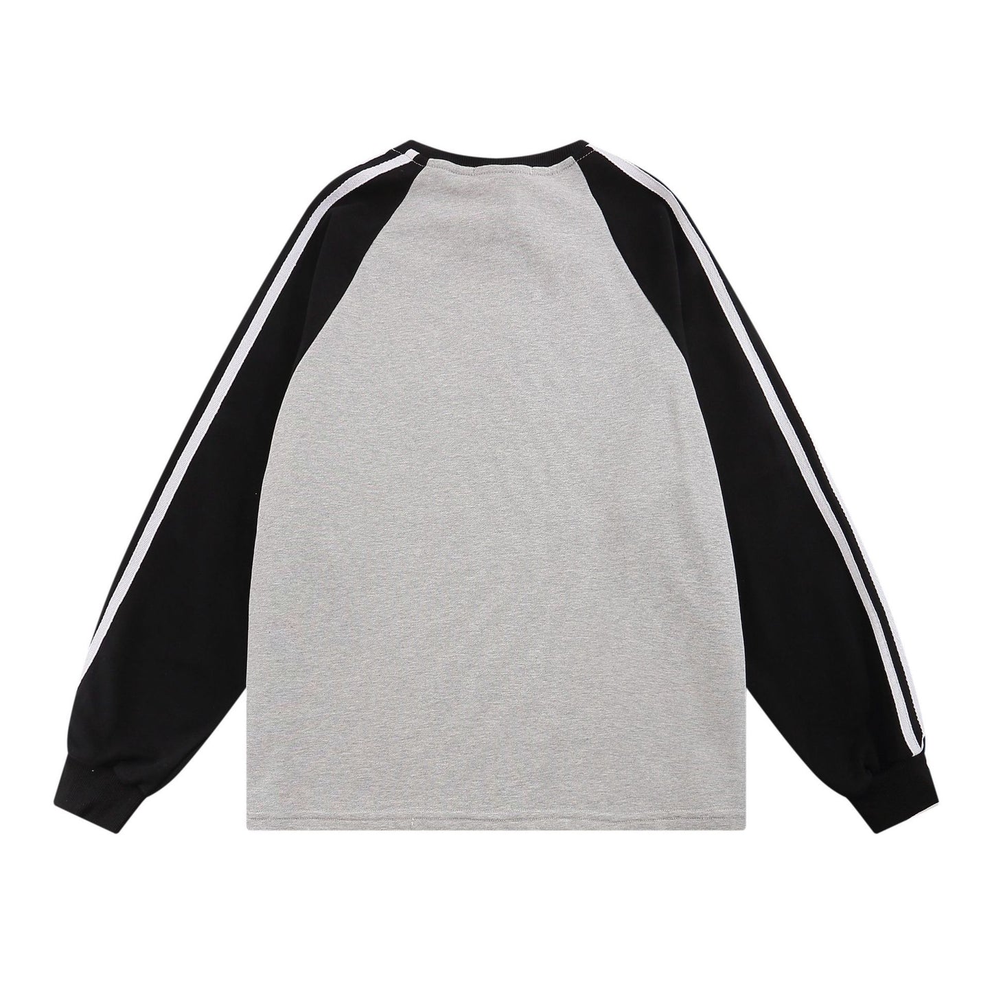 American Retro Raglan Pullover Casual All-matching Apparel / Clothing