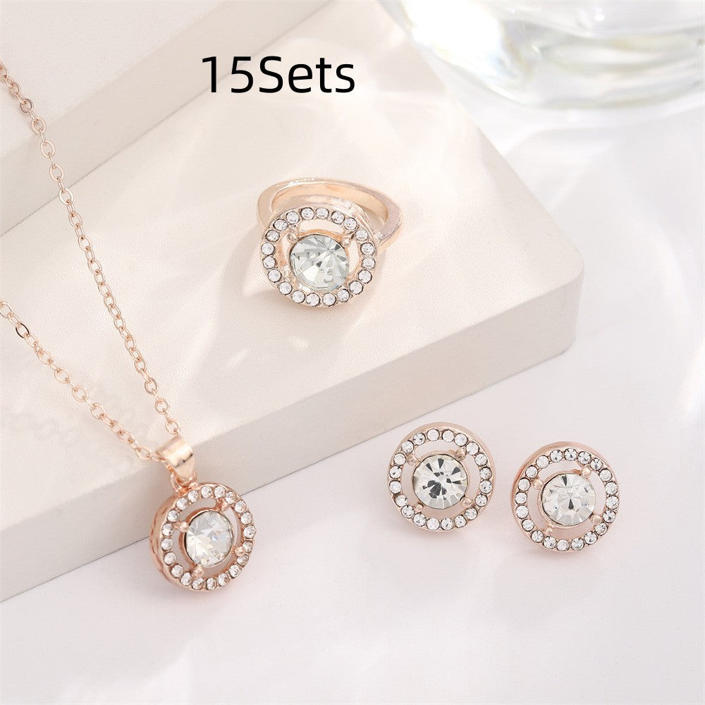 Pearl Butterfly Jewelry Set Drip Oil Jewelry & Accessories