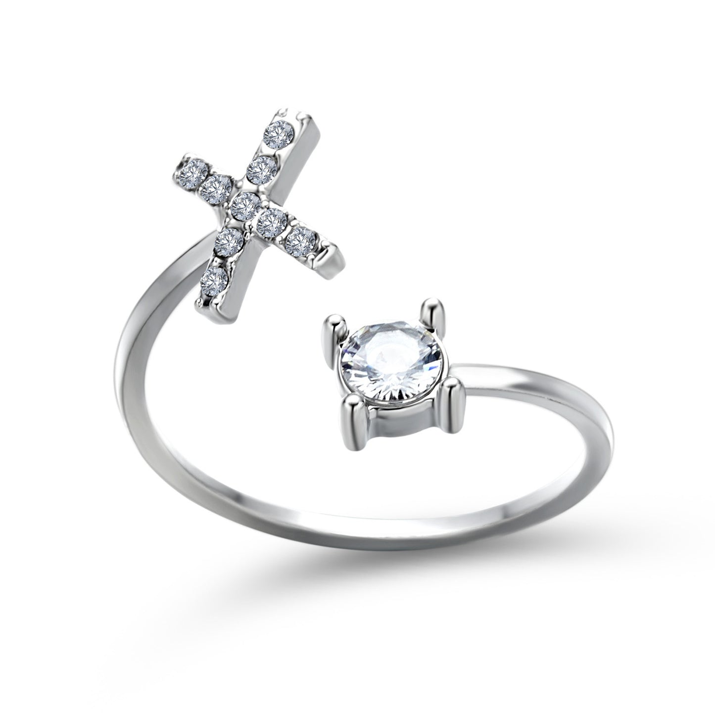 New Design Adjustable 26 Initial Letter Ring Fashion Jewelry For Women Simple Elegant Jewelry Exquisite Rings /Jewelry & Accessories