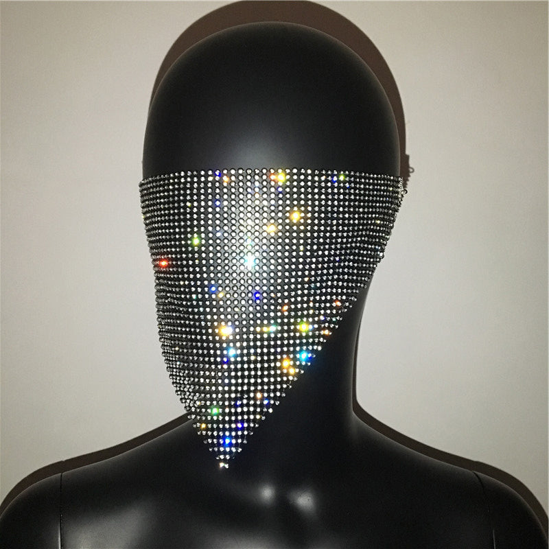 Masque de bijoux en métal explosif