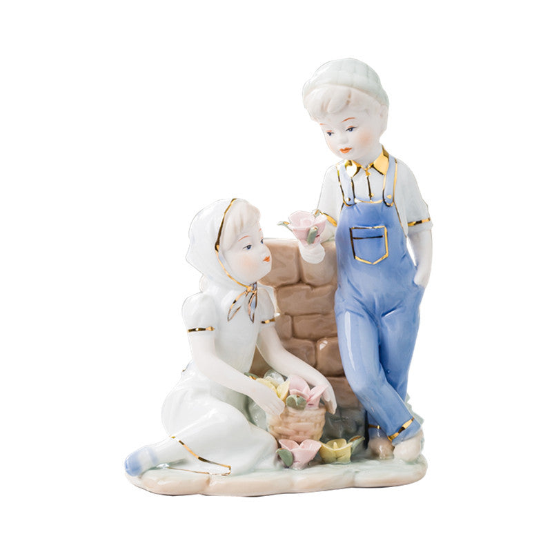 Ceramic Figures Home Decoration Handicraft Home Ornaments