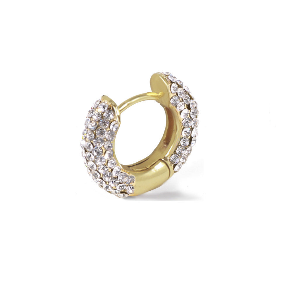 Copper ring Czech diamond earrings Jewelry/Accessories