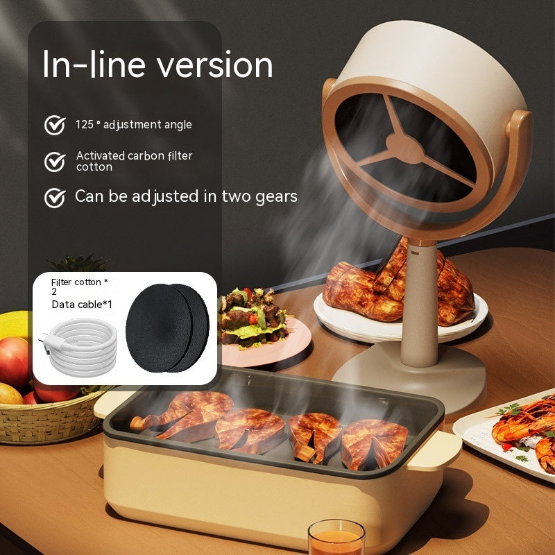 Mini Suction Oil Absorption Range Hood Home Essentials