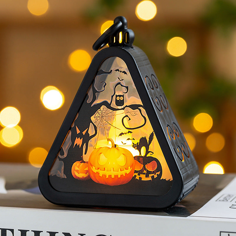 Halloween Decorations Portable Pumpkin Lamp Layout Props Home Ornaments
