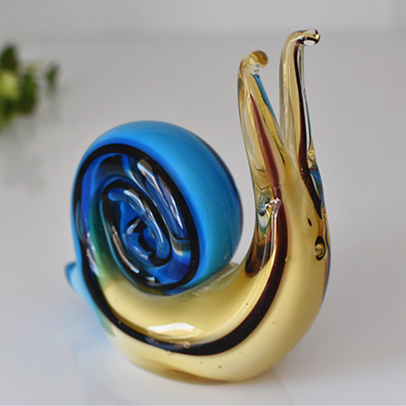 Liuli Snail Small Ornaments Home Decorations