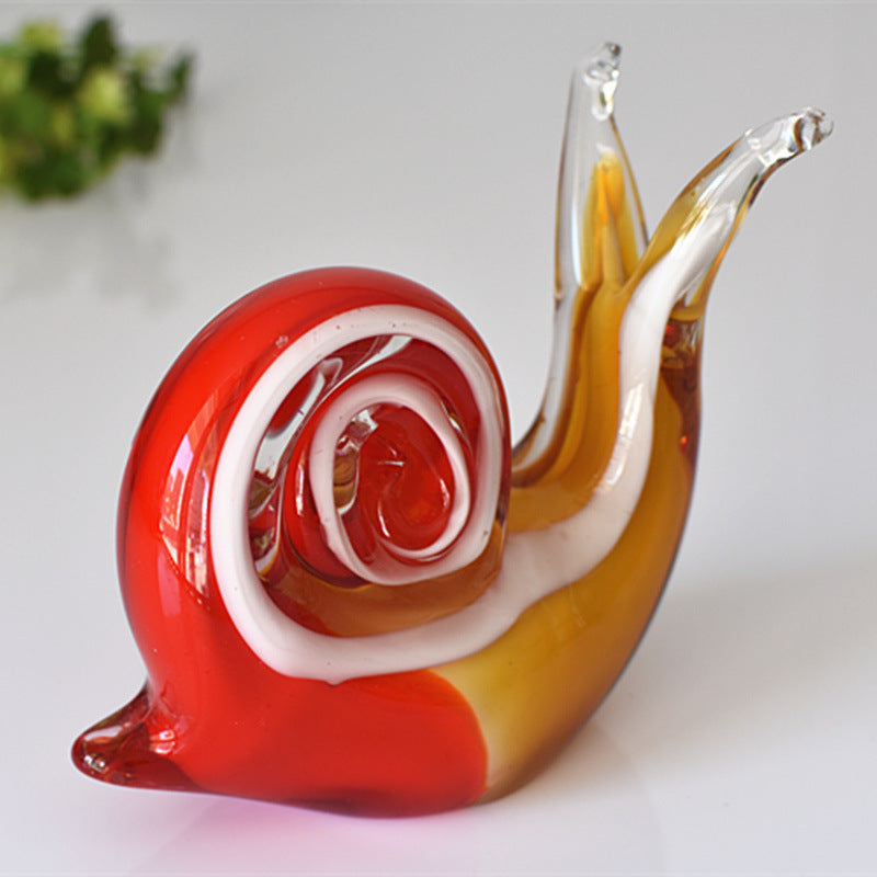Liuli Snail Small Ornaments Home Decorations