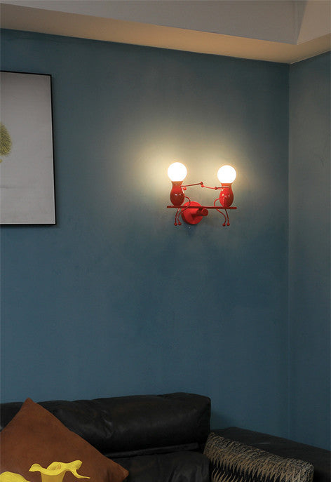 Postmodern Creative Wall Lamp Children's Wall Lamp Bedside Lamp Creative Lamp Lighting Home Essentials