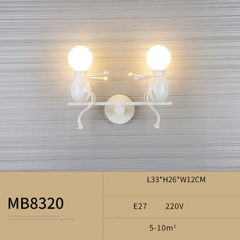 Postmodern Creative Wall Lamp Children's Wall Lamp Bedside Lamp Creative Lamp Lighting Home Essentials