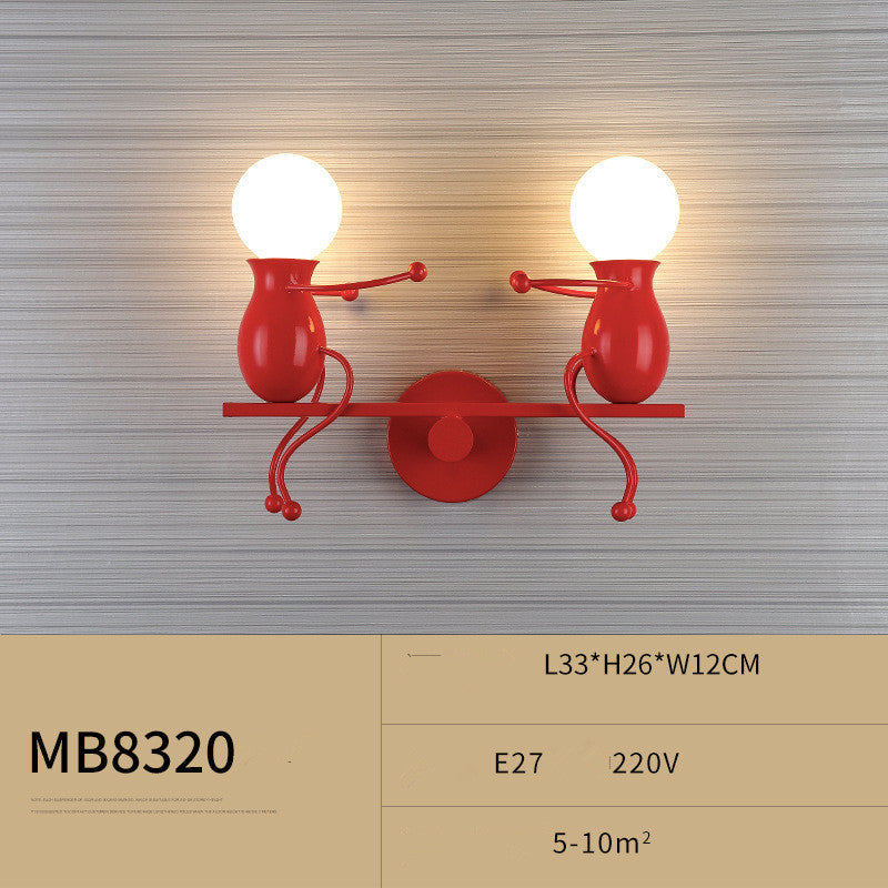Postmodern Creative Wall Lamp Children's Wall Lamp Bedside Lamp Creative Lamp Lighting Home Essentials