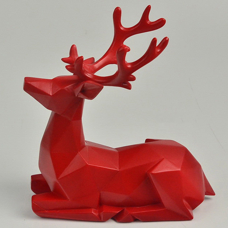 Jewelry Crafts TV Cabinet Deer Decoration