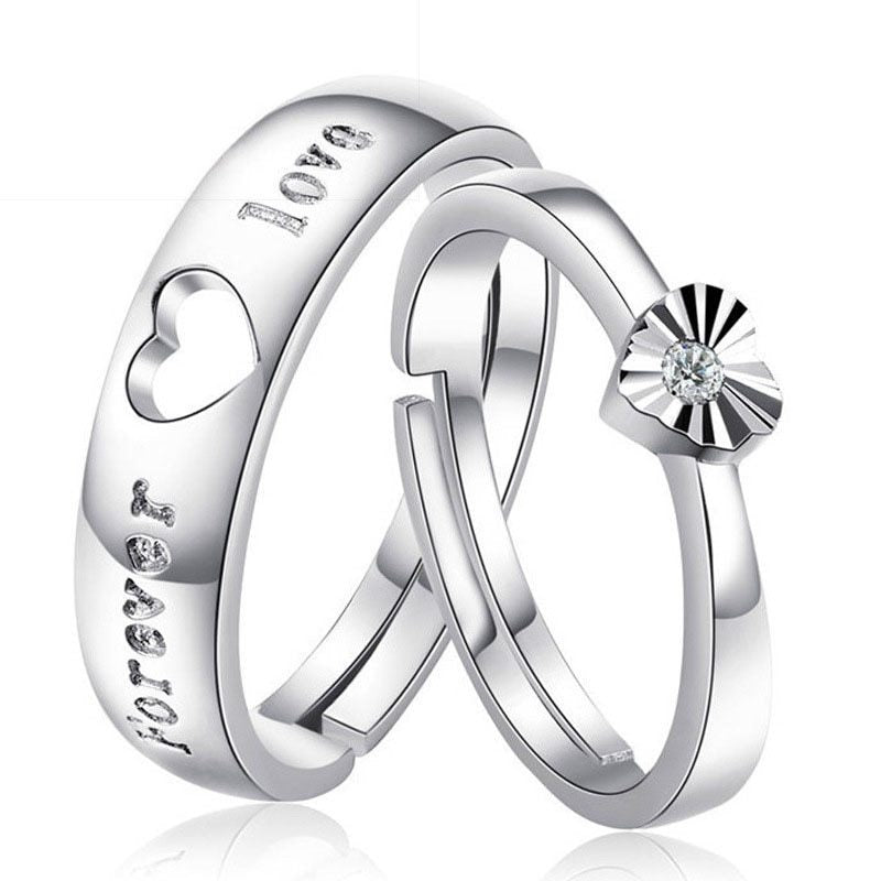 Korean Jewelry Couple Exquisite Ring Jewelry/Accessories