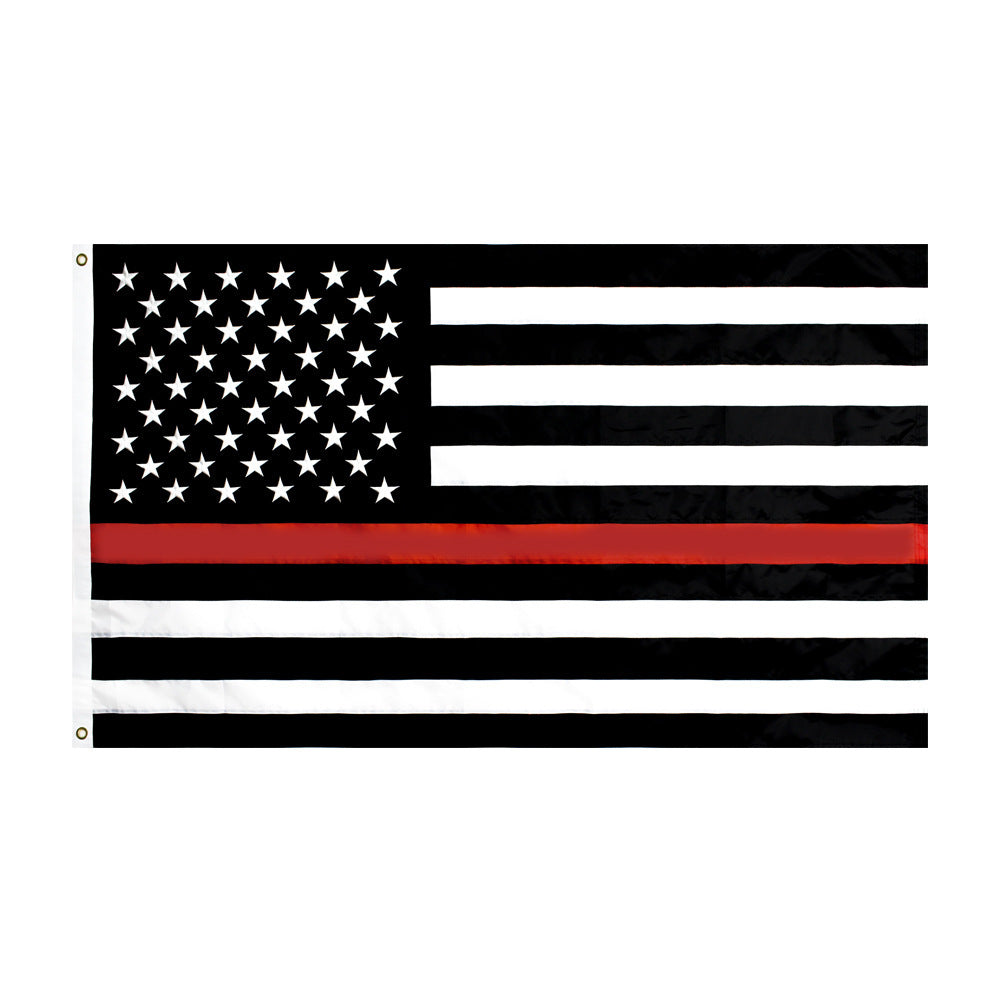 Oxford Cloth American Embroidered Flags & Banners