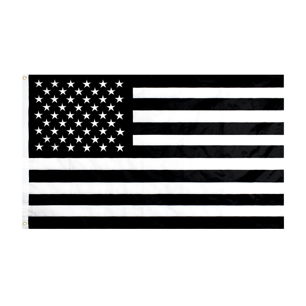 Oxford Cloth American Embroidered Flags & Banners