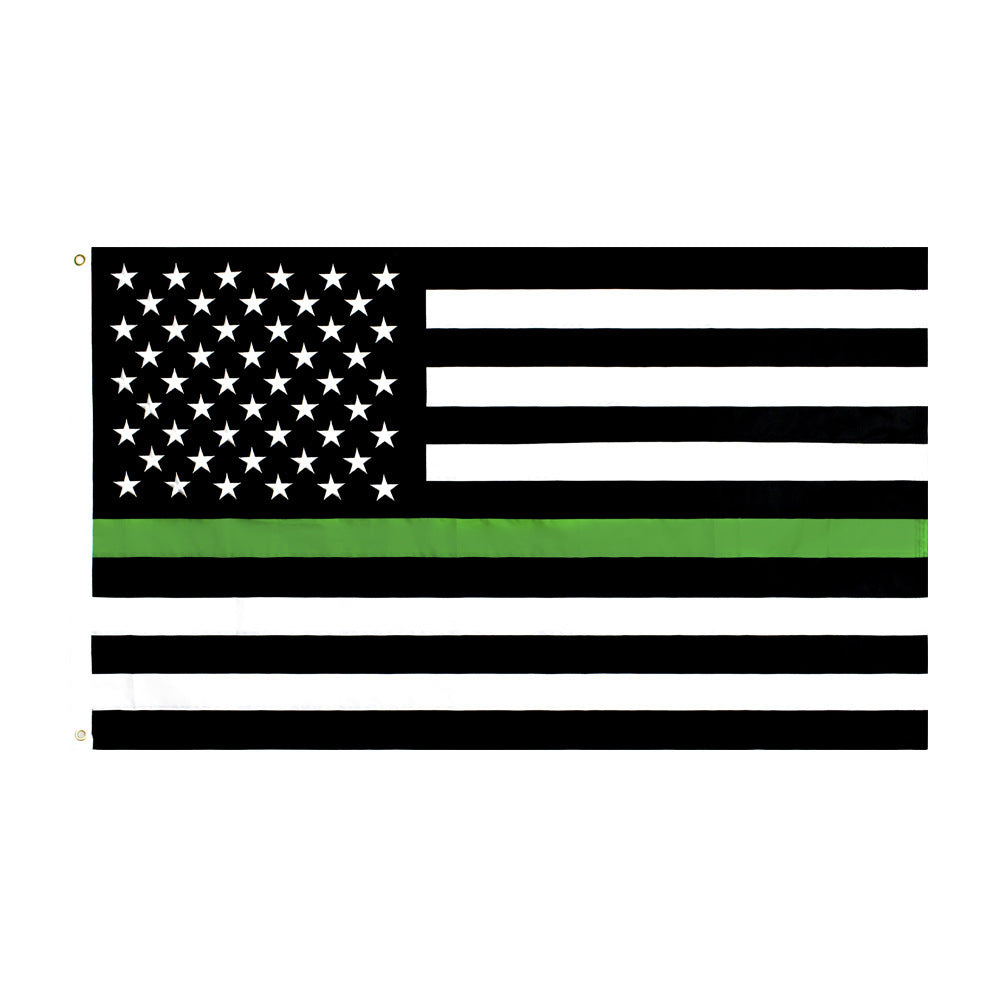 Oxford Cloth American Embroidered Flags & Banners