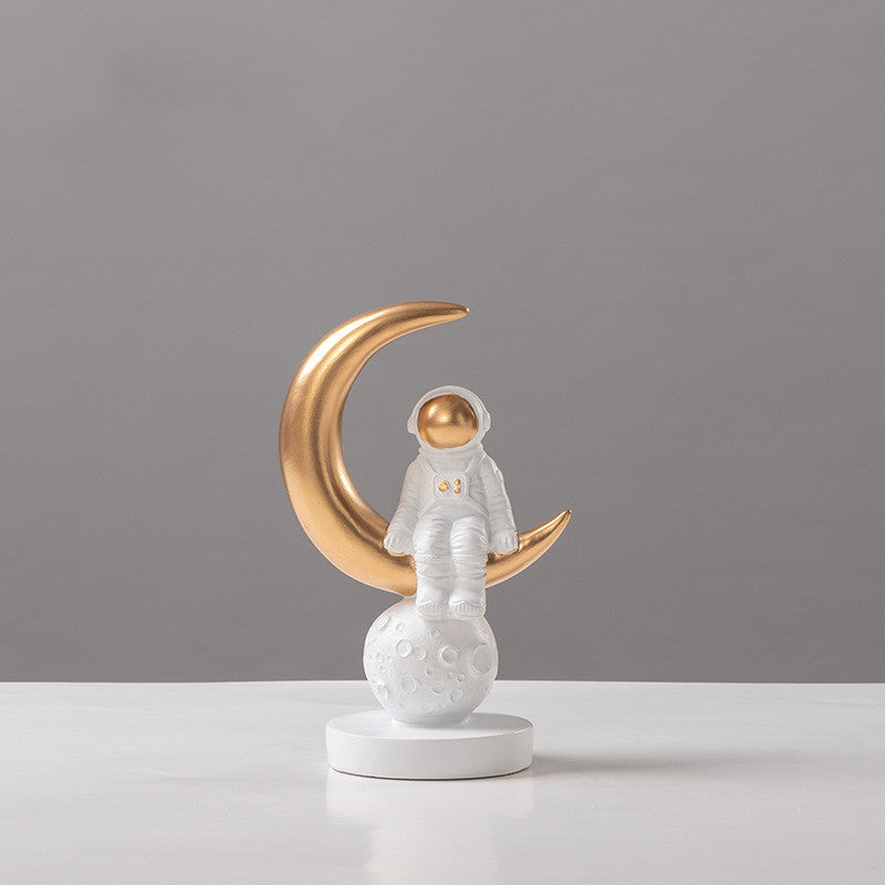 Spaceman TV Cabinet Decorations