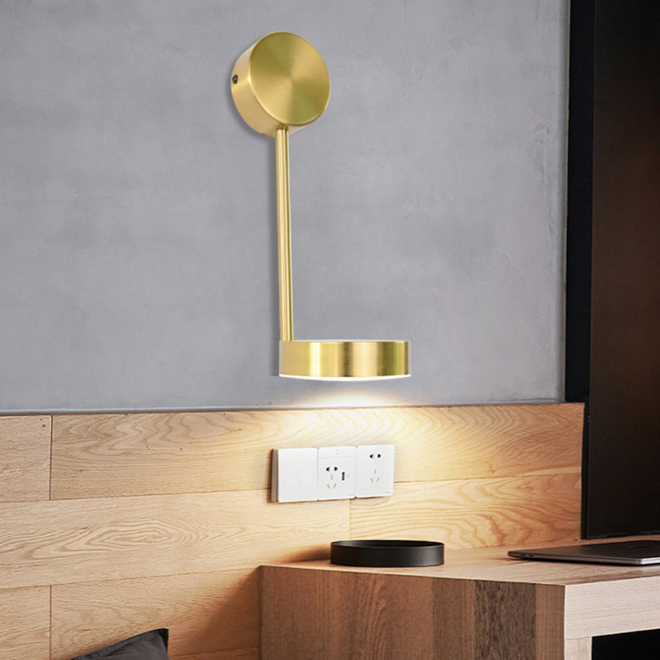 Bedside Lamp Wall Lamp Rotary Key Lamp Wall Lamp Background Wall Decoration Lighting Home Essentials