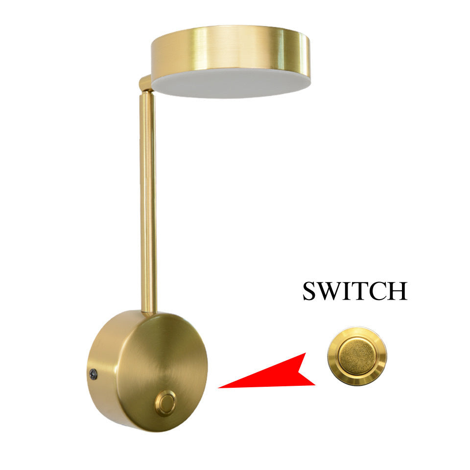Bedside Lamp Wall Lamp Rotary Key Lamp Wall Lamp Background Wall Decoration Lighting Home Essentials