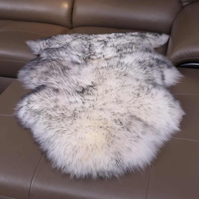 Sheepskin Wool Sofa Cushion