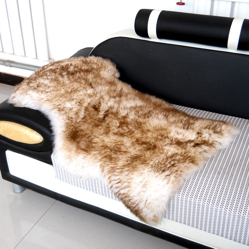 Sheepskin Wool Sofa Cushion