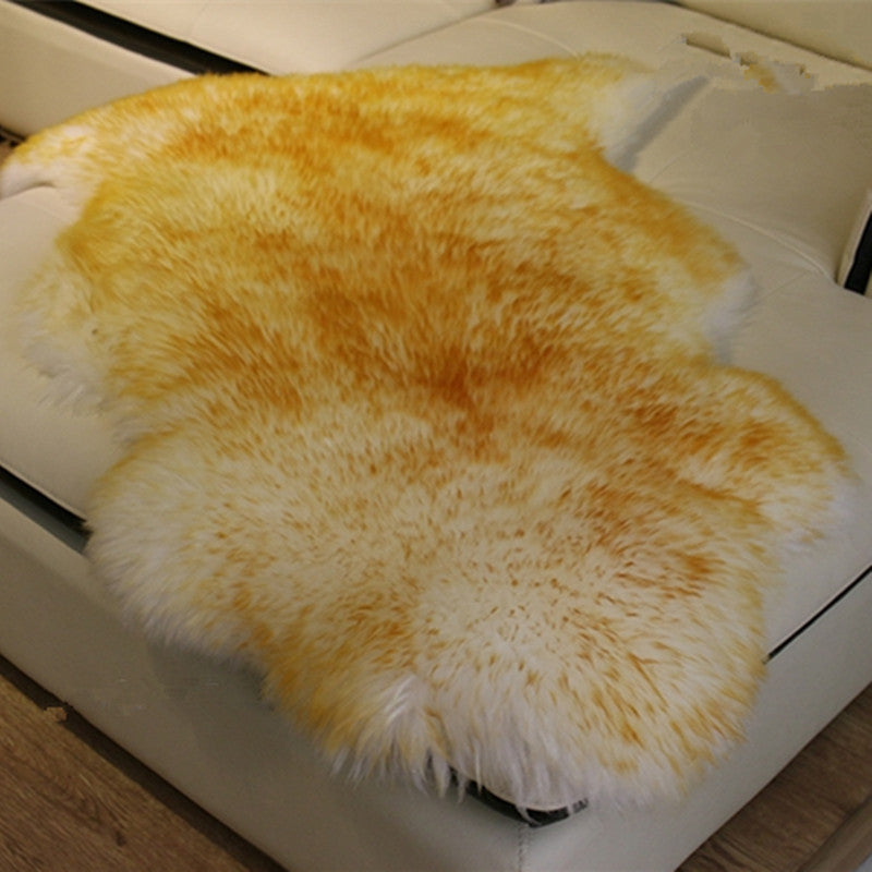 Sheepskin Wool Sofa Cushion