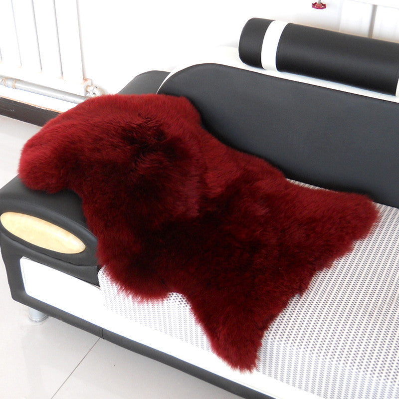 Sheepskin Wool Sofa Cushion