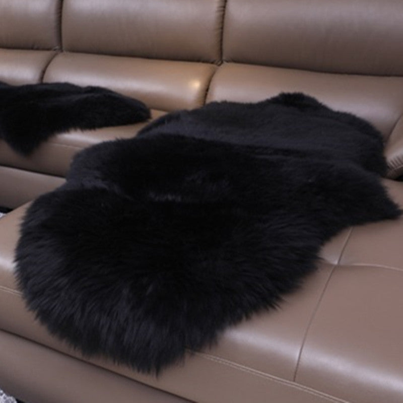 Sheepskin Wool Sofa Cushion