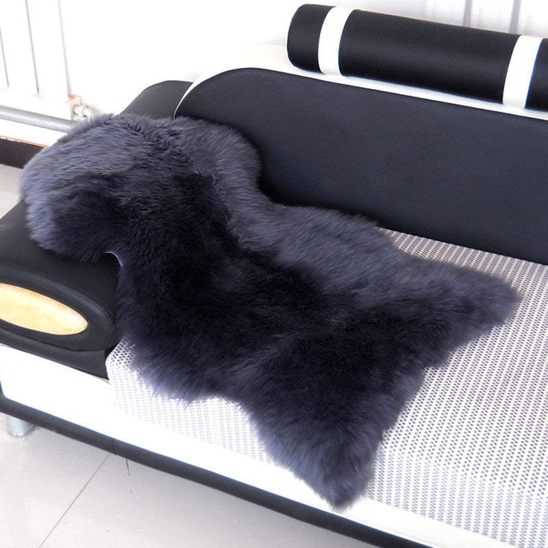 Sheepskin Wool Sofa Cushion