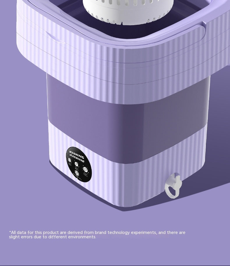 Plastic Folding Washing Machine Automatic Washing Underwear Panty Socks Baby Pet Clothes Dormitory Washing Integrated appliances Home Essentials