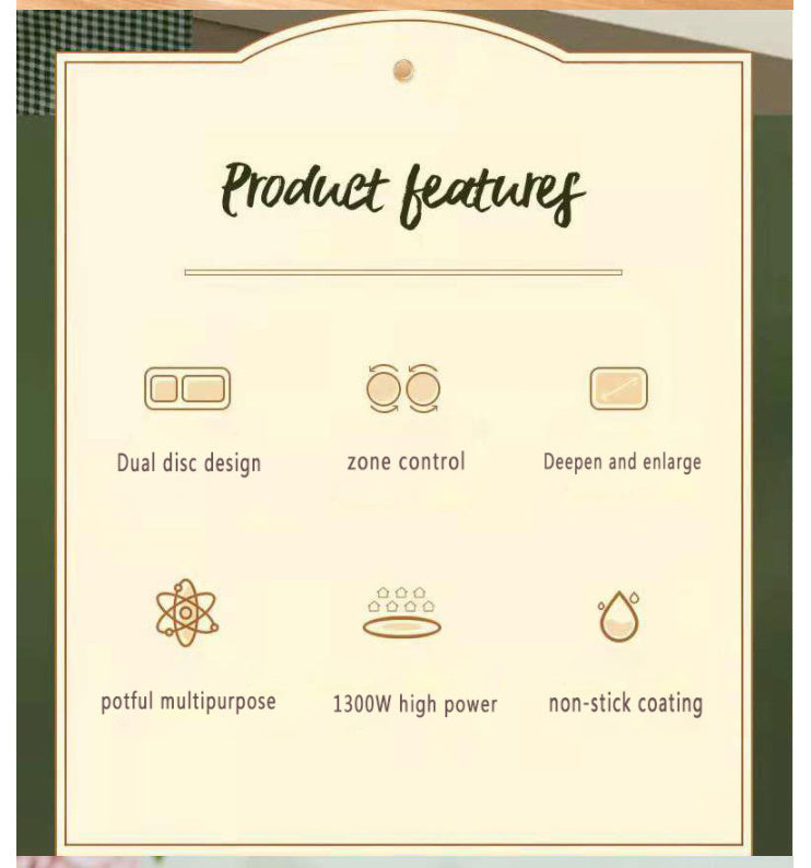 Roast All-in-one Pot Household Multi-functional Cooking Pot Electric Roaster Pan Appliances Home Essentials