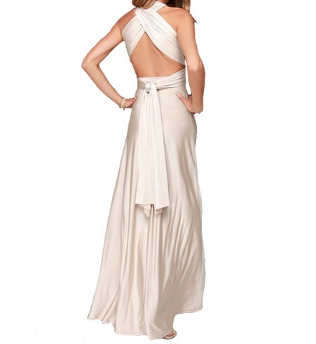 Women's Sexy Long Party Dress Club Floor-Length Summer Backless Bandage Maxi Dress Multiway Bridesmaids Boho Dress Vestidos Women's Garments Apparel / Clothing