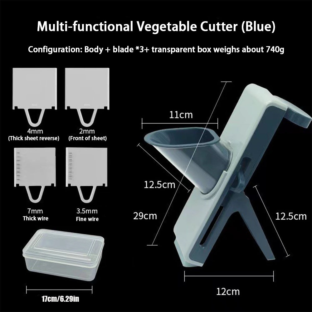 Mandoline Food Slicer Adjustable 3 In 1 Slicer For Kitchen Food Chopper Safe Multi Functional Vegetable Cutter Fast Meal Prep Appliances Home Essentials