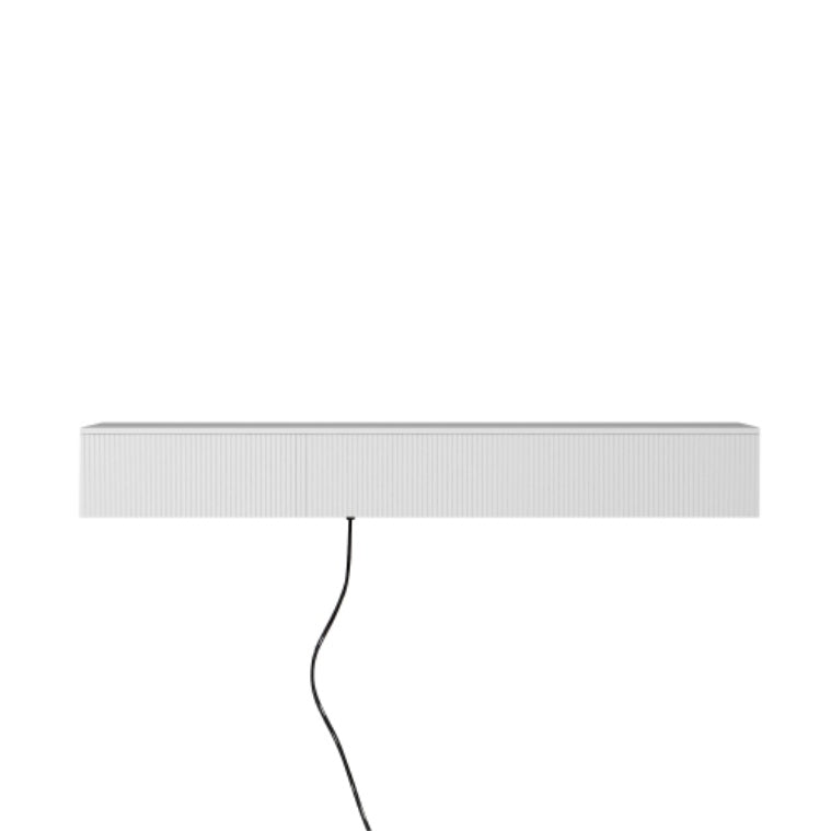 Floating TV Stand Wall Mounted With 16 Color LEDs,Modern TV Stand, Floating TV Cabinet Entertainment Center For 55 60 65 Inch TV Furniture