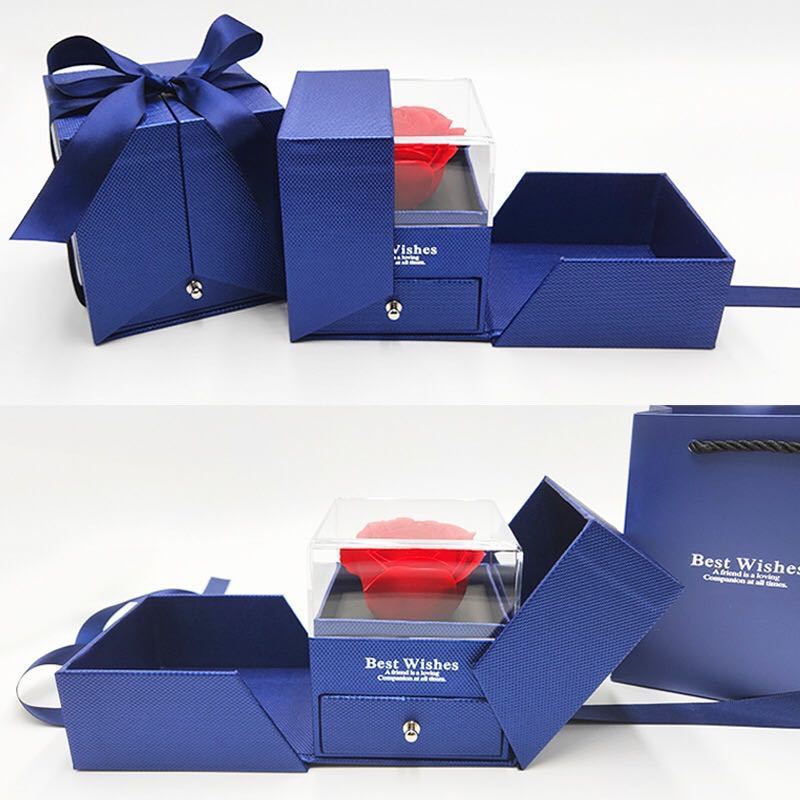 Plastic Eternal Flower – Perfect Gift for Any Occasion: Birthday, Anniversary, Wedding, Mother’s Day & More