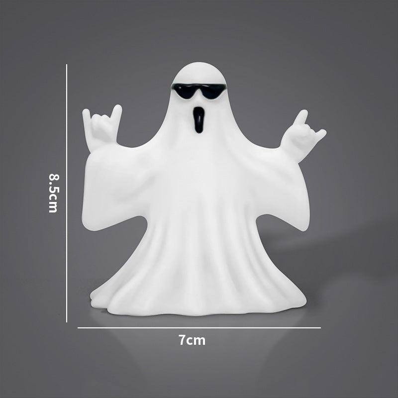 Halloween Middle Finger Love Ghost Home Ornaments