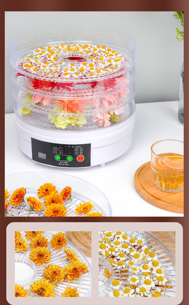 Household Fruit Dehydrator Food Small Foodstuff Dryer Appliances Home Essentials
